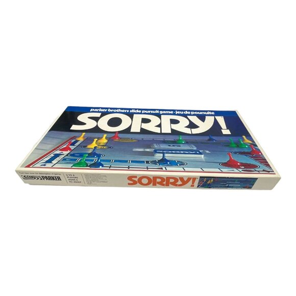 Vintage Original Sorry! 1972 Board Game Parker Brothers - Picture 3 of 5